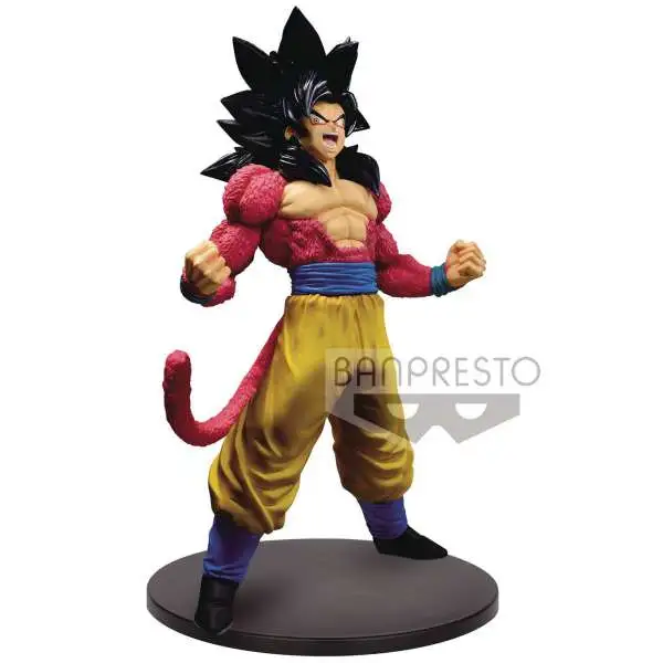 Dragon Ball Z Anime Figures 26cm Super Saiyan 4 Son Goku Ssj4 Pvc