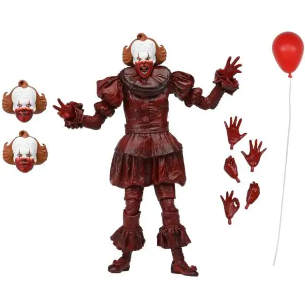 NECA IT: Welcome to Derry Pennywise Action Figure [Bloody, Ultimate Version] (Pre-Order ships June)