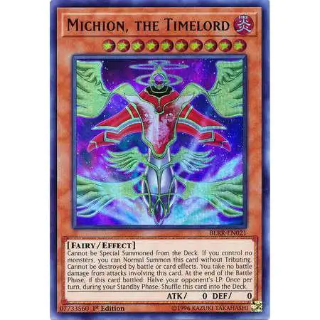 YuGiOh Battles of Legend: Relentless Revenge Ultra Rare Michion, the Timelord BLRR-EN021