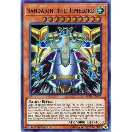 YuGiOh Battles of Legend: Relentless Revenge Ultra Rare Sandaion, the Timelord BLRR-EN025