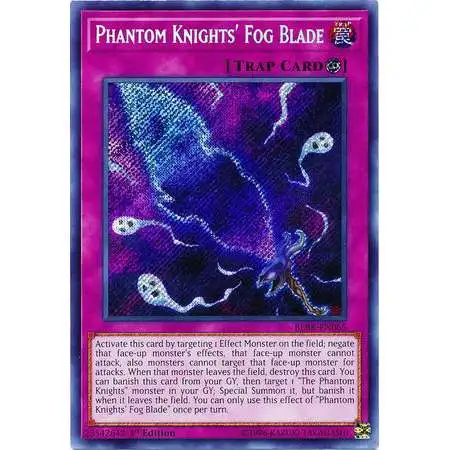 YuGiOh Battles of Legend: Relentless Revenge Secret Rare Phantom Knights' Fog Blade BLRR-EN065