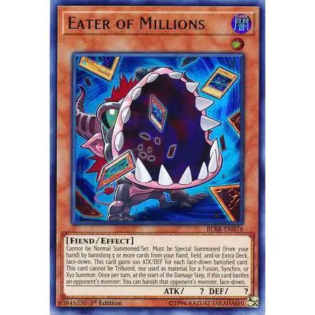 YuGiOh Battles of Legend: Relentless Revenge Ultra Rare Eater of Millions BLRR-EN078