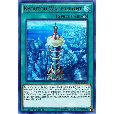 YuGiOh Battles of Legend: Relentless Revenge Ultra Rare Kyoutou Waterfront BLRR-EN089