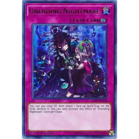 YuGiOh Battles of Legend: Relentless Revenge Ultra Rare Unending Nightmare BLRR-EN104