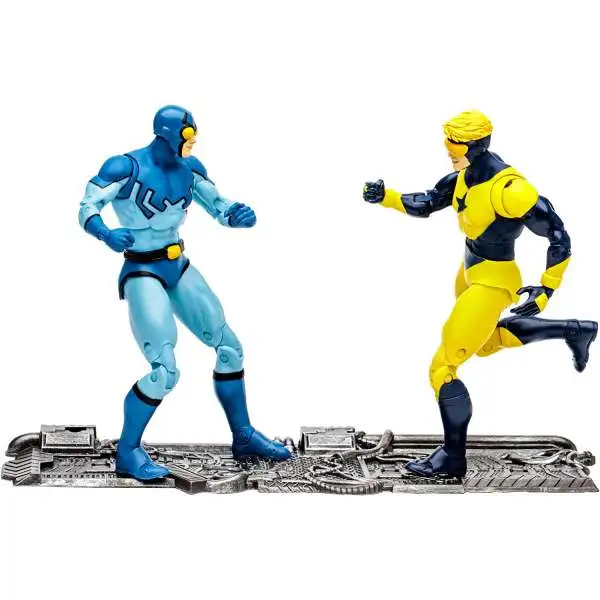 McFarlane Toys DC Multiverse Booster Gold & Blue Beetle Action Figure 2-Pack