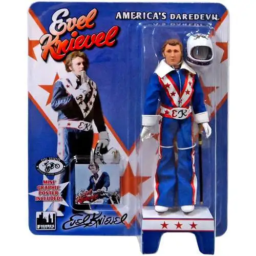 Evel Knievel Action Figure [Blue Jumpsuit]