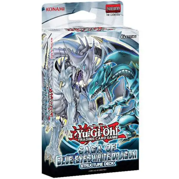 YuGiOh Trading Card Game Saga of Blue-Eyes White Dragon Structure Deck [1st Edition]