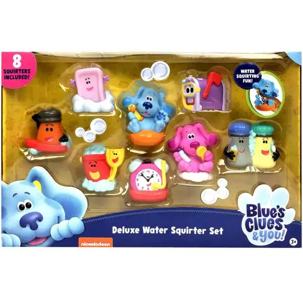 Blue's Clues & You! Water Squirters Deluxe 8-Piece Set