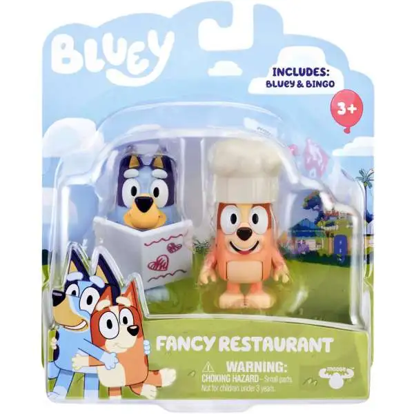 Bluey Figure 2-Pack Baby Race Figure Pack with Chilli and Baby