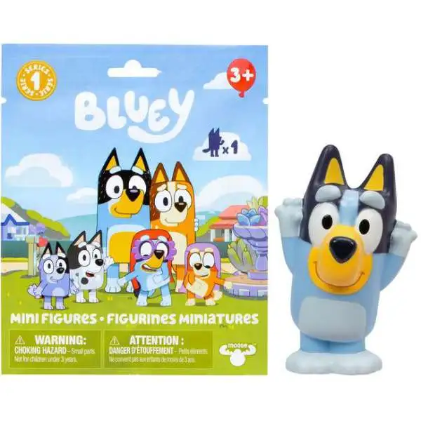 Bluey Mini Figure 1-Inch Mystery Pack (Pre-Order ships February)