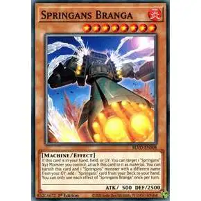 YuGiOh Blazing Vortex Common Springans Branga BLVO-EN008