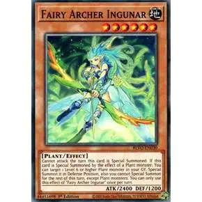 YuGiOh Blazing Vortex Common Fairy Archer Ingunar BLVO-EN030