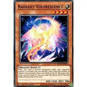 YuGiOh Blazing Vortex Common Radiant Vouirescence BLVO-EN031