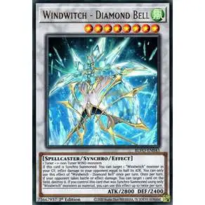 YuGiOh Blazing Vortex Ultra Rare Windwitch - Diamond Bell BLVO-EN043