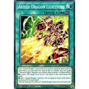 YuGiOh Blazing Vortex Common Armed Dragon Lightning BLVO-EN053