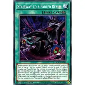 YuGiOh Blazing Vortex Common Stairway to a Fabled Realm BLVO-EN060