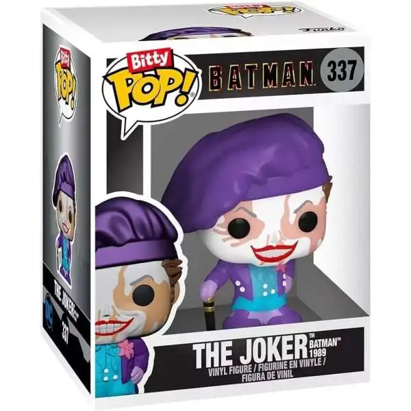 Funko DC Batman Bitty POP! The Joker 1-Inch 1/6 Micro Figure #337 [1989 Chase Loose]
