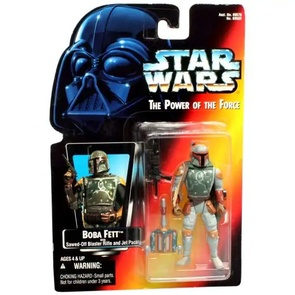 Star Wars Return of the Jedi Power of the Force POTF2 Boba Fett Action Figure