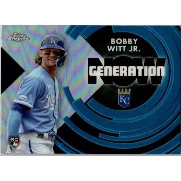 MLB 2022 Topps Chrome Update Generation Now Bobby Witt Jr. GNC-23 [Rookie]