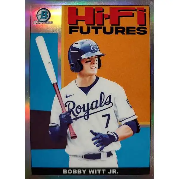 Bobby Witt Jr. 2022 Topps Heritage Rookie Card #520
