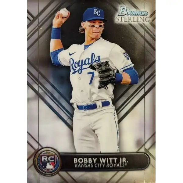 MLB Topps 2022 Bowman Chrome Baseball Bobby Witt Jr. Trading Card