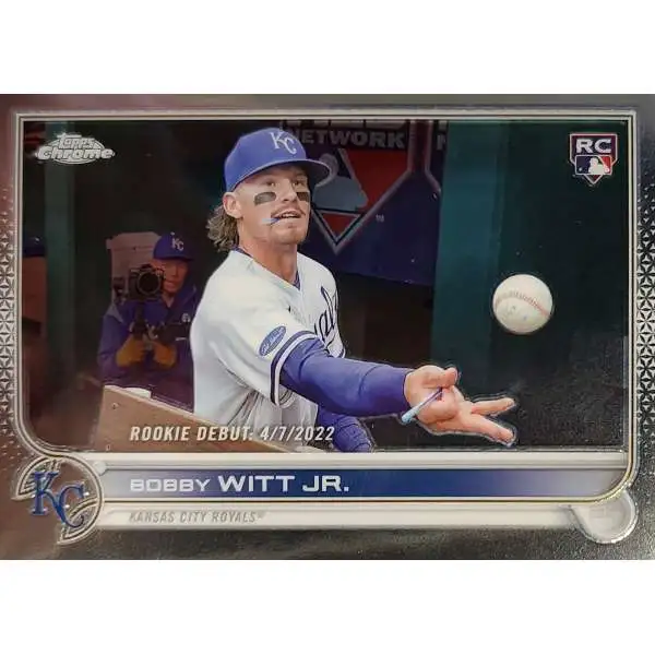 MLB 2022 Topps Update Chrome Bobby Witt Jr. USC176 [Rookie Debut]