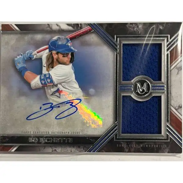MLB Topps 2022 Museum Collection Baseball 11/299 Signature Swatches Bo Bichette SWDRA-BBI [Relic Auto]