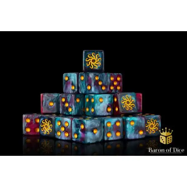 Baron Of Dice 6-Sided d6 Cult of Knowledge Dice Pack [2024, 25-Count]