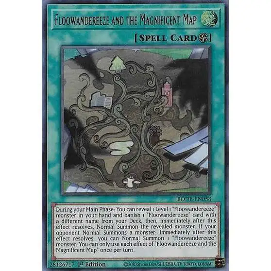 yugioh map spell card Piri Reis - BROL-EN023 - Secret Rare ANIME CARD DISCUSSION] Piri Reis