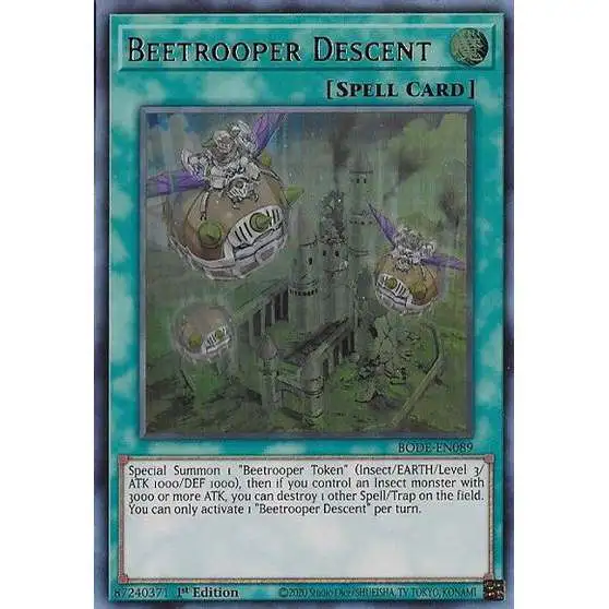 yugioh beetrooper cards Card "Beetrooper Assault Roller" WPP3-KR003 Korean Ver Common You can only use this effect of Beetrooper Scout Buggy once per turn. YuGiOh Trading Card Game Burst