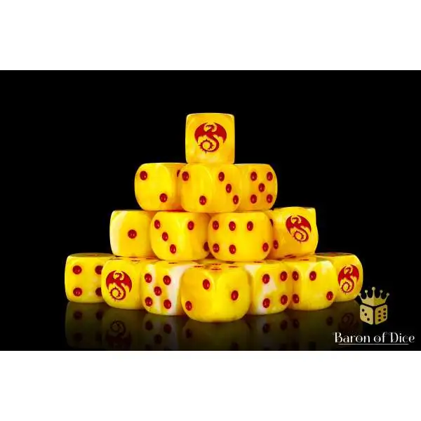 Baron Of Dice 6-Sided d6 Void Drakes Dice Pack [25-Count Rounded]