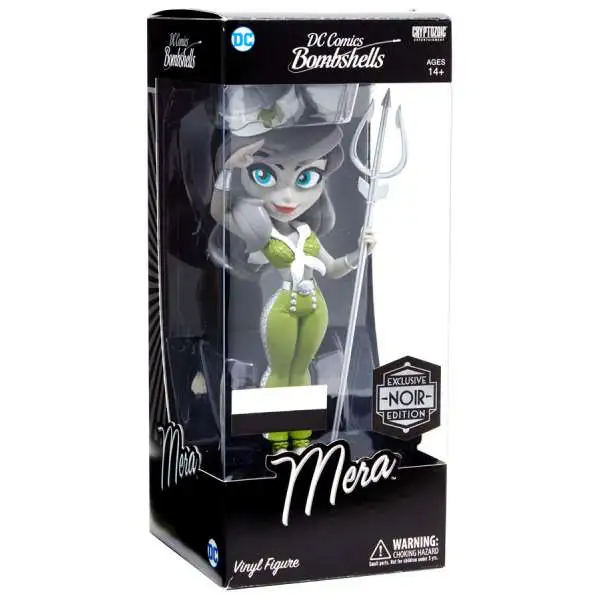 DC Bombshells Mera Exclusive 7-Inch Vinyl Figure [Noir Edition]