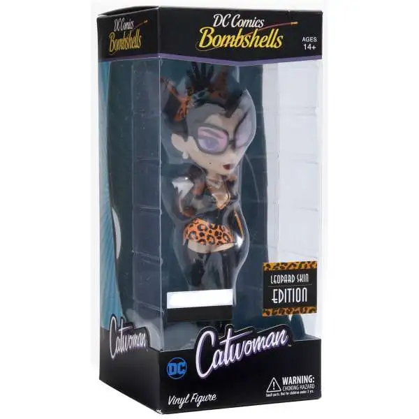 DC Bombshells Catwoman Exclusive 7-Inch Vinyl Figure [Leopard Skin]