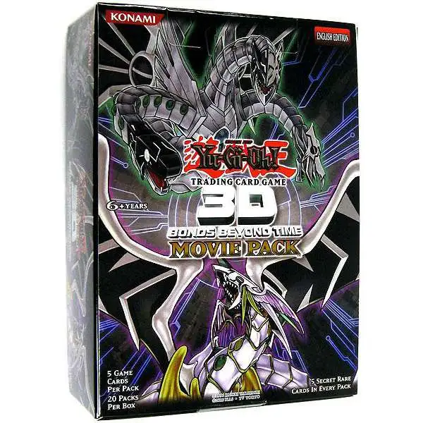 YuGiOh 3D Bonds Beyond Time Movie Booster Box [20 Packs]