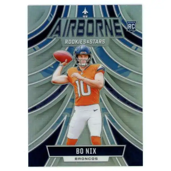 NFL 2024 Panini Rookies & Stars Football Airborne Bo Nix A-BNX [Rookie]