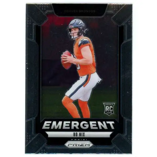 NFL 2024 Panini Prizm Football Emergent Bo Nix #3 [Rookie]