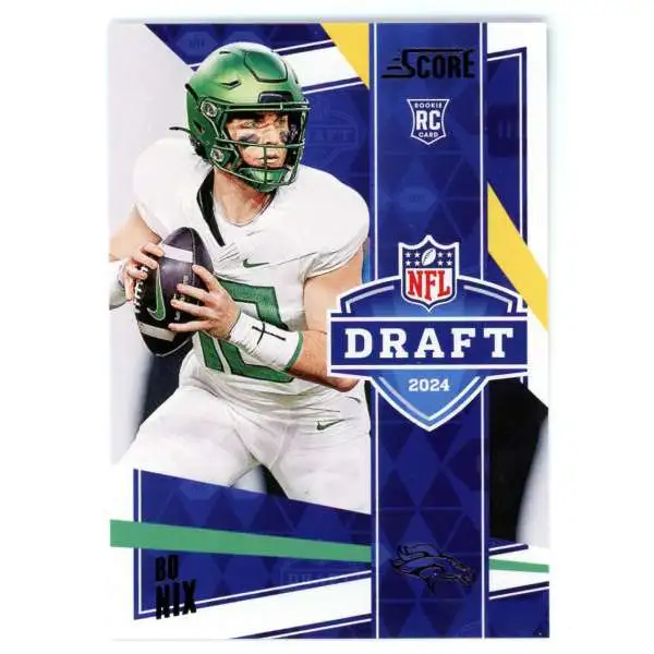 NFL Denver Broncos 2024 Score Football NFL Draft Bo Nix #11 [Rookie]