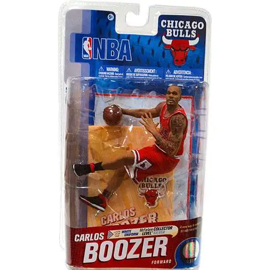 McFarlane Toys NBA Chicago Bulls Sports Basketball Series 19 Carlos Boozer Action Figure [Red Jersey]