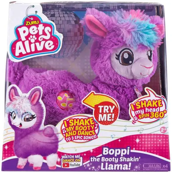 Pets Alive Booty Shakin' Llama Boppi Exclusive Robotic Pet Figure [Purple Fur]