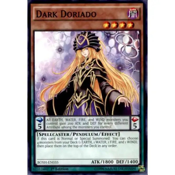 YuGiOh Breakers of Shadow Common Dark Doriado BOSH-EN035