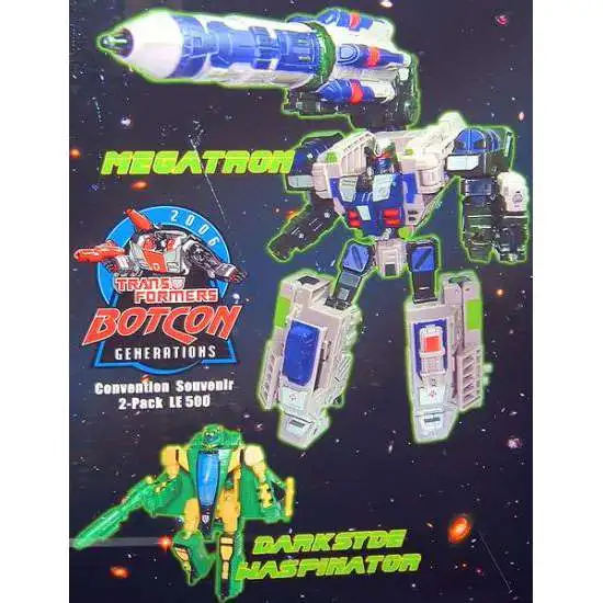 Transformers Timelines Botcon Exclusives Megatron Darksyde