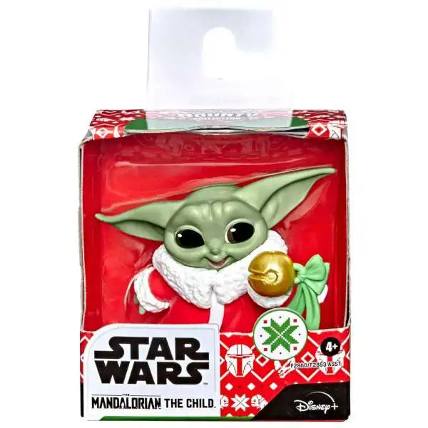Star Wars The Mandalorian Bounty Collection The Child (Grogu) Exclusive Action Figure [Christmas Bell, Holiday Edition]
