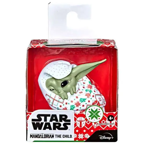 Star Wars The Mandalorian Bounty Collection The Child (Grogu) Exclusive Action Figure [Blanket, Holiday Edition]