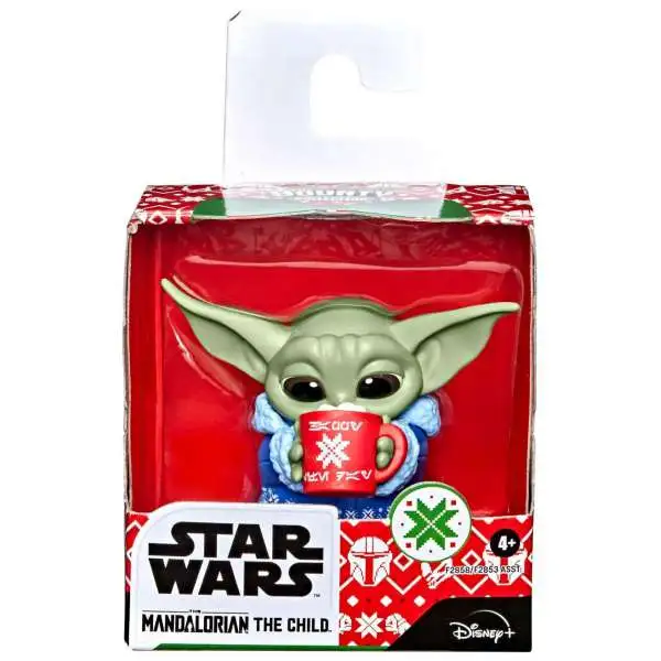 Star Wars The Mandalorian Bounty Collection The Child (Grogu) Exclusive Action Figure [Cup of Cocoa, Holiday Edition]