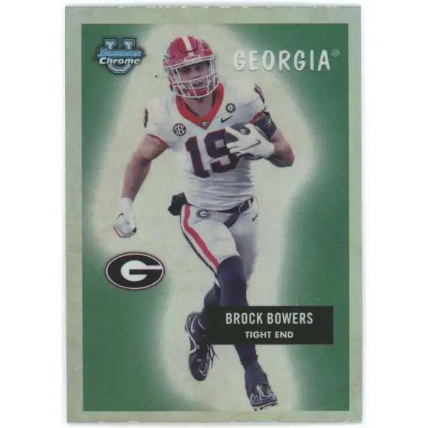 NFL 2023 Bowman Chrome U 1955 Retro Insert Brock Bowers #55BF-3