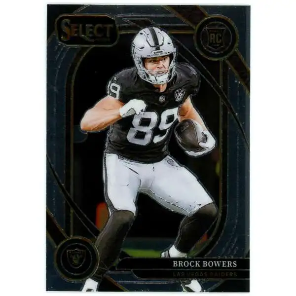 NFL 2024 Panini Select Football Base Club Level Brock Bowers #222 [Rookie]