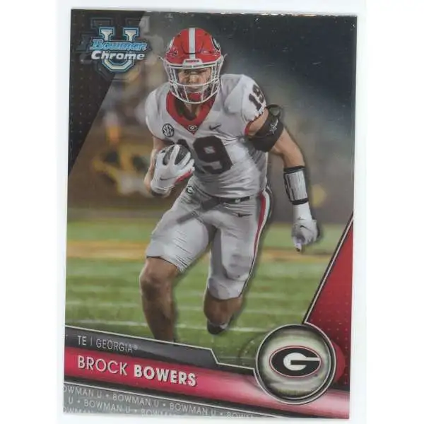 NFL 2023 Bowman Chrome U Brock Bowers #50