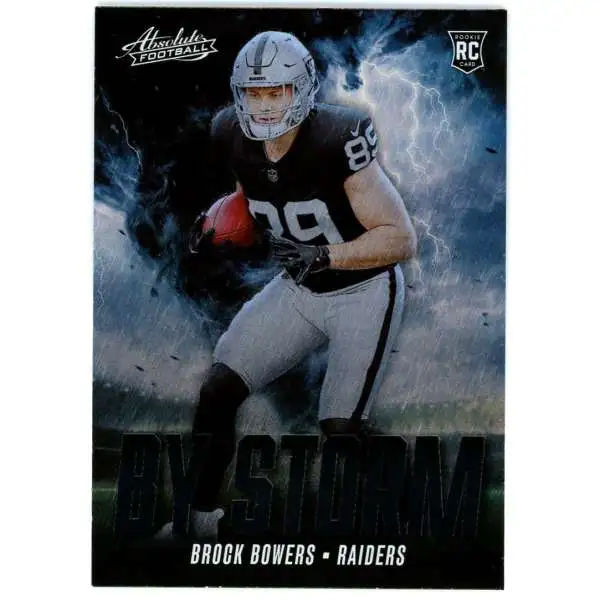 NFL 2024 Panini Absolute Football By Storm Brock Bowers BS-BBS [Rookie]