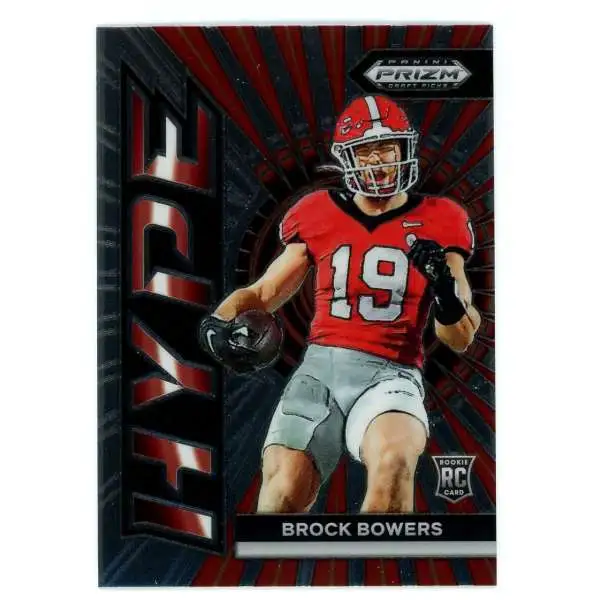 NFL 2024 Panini Prizm Draft Picks Hype Brock Bowers HP-BB [Rookie]