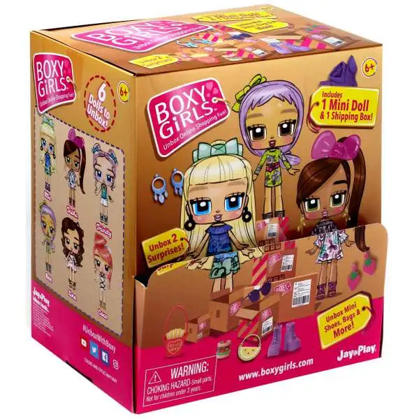 Boxy Girls Mini Dolls Mystery Box [18 Packs]